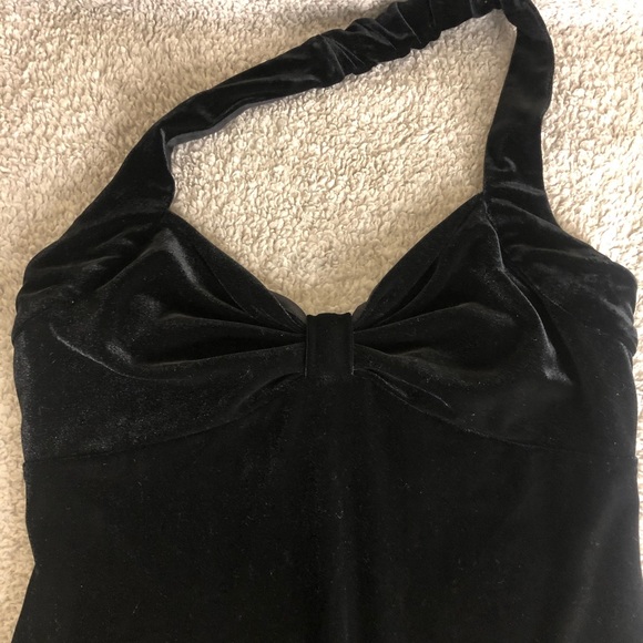 VTG HUGO BUSCATI VELVET PROM GOWN SIZE SMALL - Picture 8 of 10